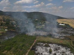 Овладяха пожара край Стара Загора, остава дежурен екип на място