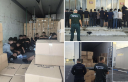18 мъже в товарното помещение: Разкриха пореден канал за мигранти на Видин-Калафат