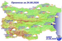Ето какво време ни очаква на 24 август